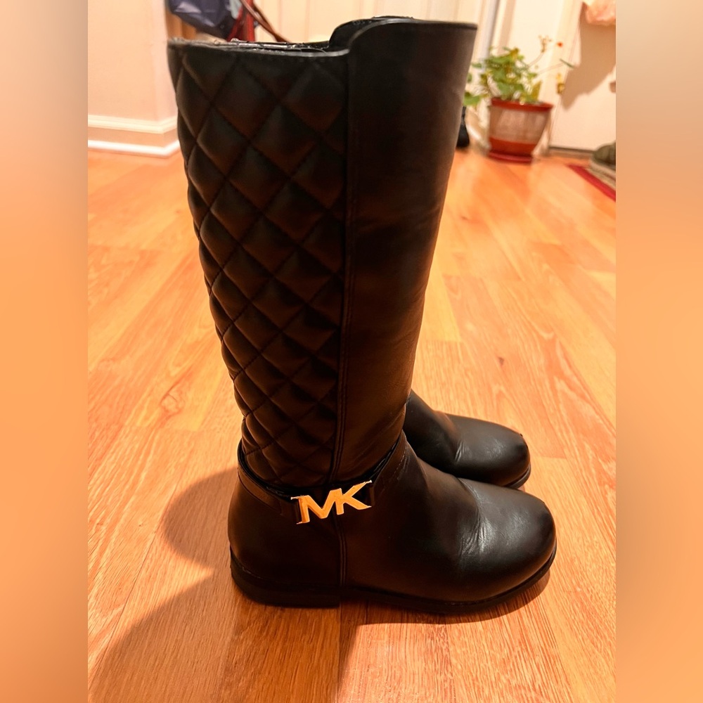 MICHAEL KORS Girl’s boots, Size 1, black